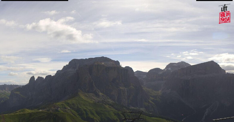 Webcam Campitello-Mazzin-Col Rodella - Campitello di Fassa - Canazei - Gruppo del Sella