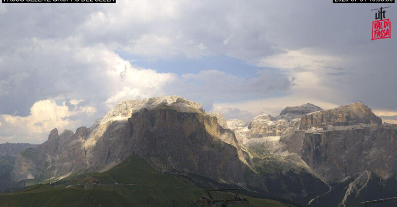 Webcam Campitello-Mazzin-Col Rodella  - Campitello di Fassa - Canazei - Gruppo del Sella