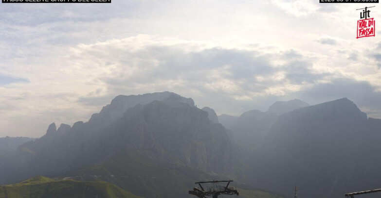 Webcam Campitello-Mazzin-Col Rodella - Campitello di Fassa - Canazei - Gruppo del Sella