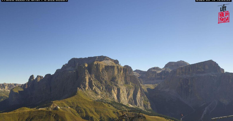 Webcam Campitello-Mazzin-Col Rodella - Campitello di Fassa - Canazei - Gruppo del Sella