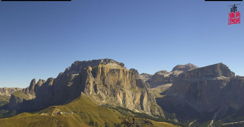 Webcam Campitello-Mazzin-Col Rodella - Campitello di Fassa - Canazei - Gruppo del Sella
