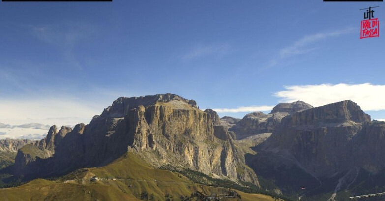 Webcam Campitello-Mazzin-Col Rodella - Campitello di Fassa - Canazei - Gruppo del Sella