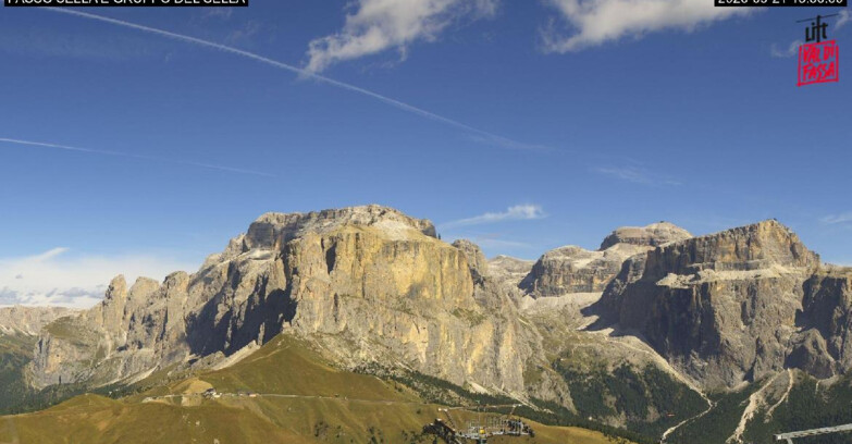 Webcam Campitello-Mazzin-Col Rodella - Campitello di Fassa - Canazei - Gruppo del Sella