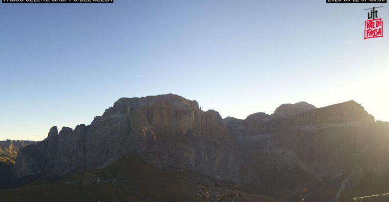 Webcam Кампителло-Маццин-Кол-Роделла  - Campitello di Fassa - Canazei - Gruppo del Sella