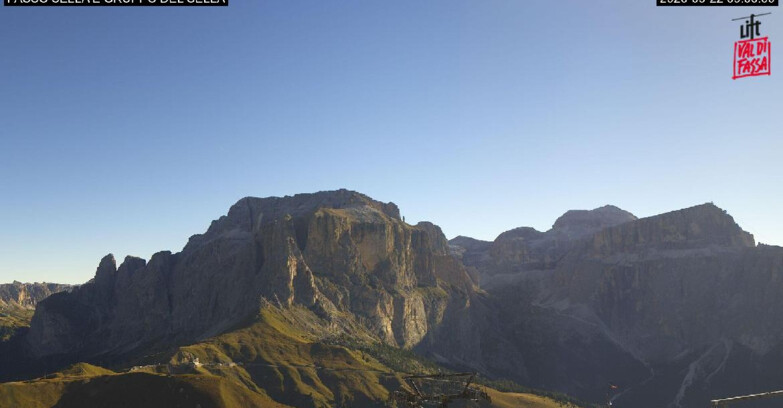 Webcam Кампителло-Маццин-Кол-Роделла  - Campitello di Fassa - Canazei - Gruppo del Sella