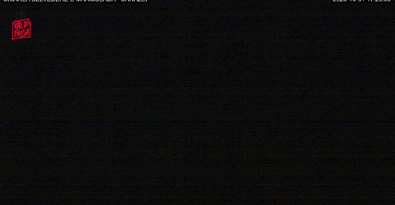 Webcam Campitello-Mazzin-Col Rodella - Canazei - Marmolada