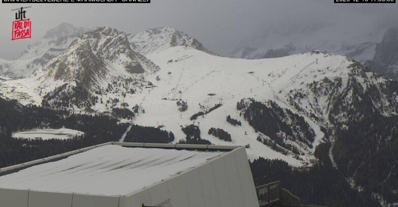 Webcam Campitello-Mazzin-Col Rodella - Canazei - Marmolada