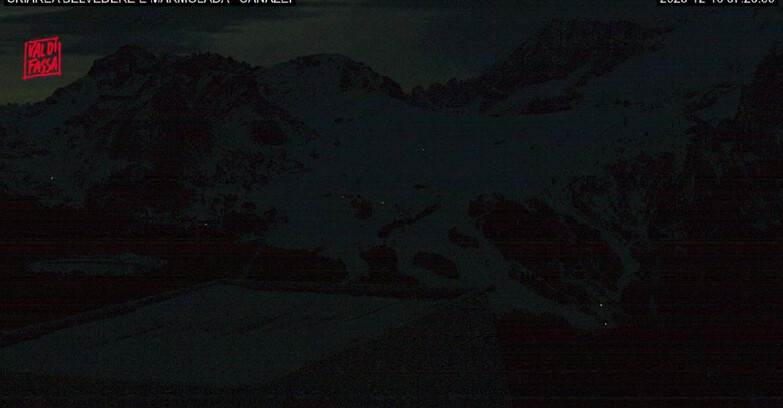 Webcam Campitello-Mazzin-Col Rodella - Canazei - Marmolada