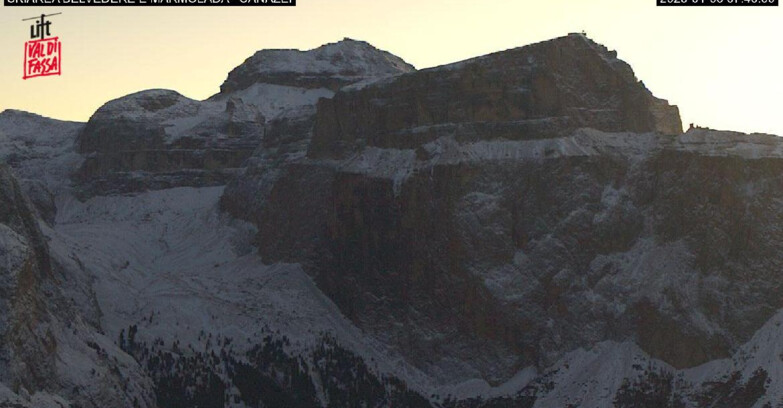 Webcam Campitello-Mazzin-Col Rodella  - Canazei - Marmolada