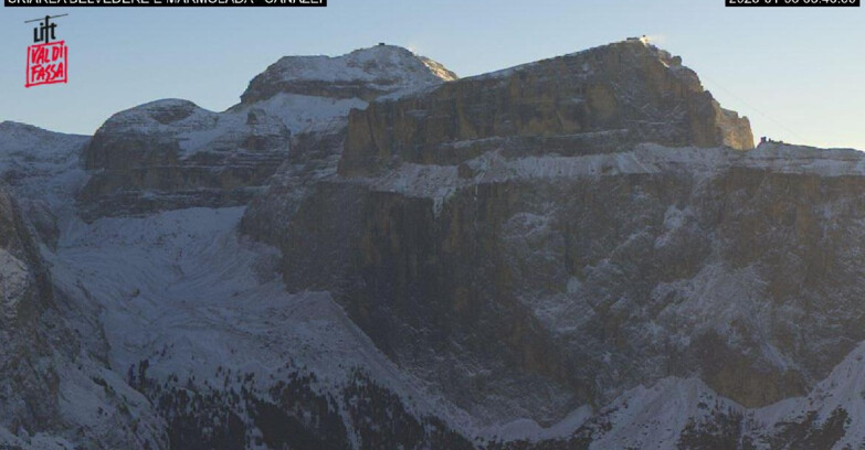 Webcam Campitello-Mazzin-Col Rodella  - Canazei - Marmolada