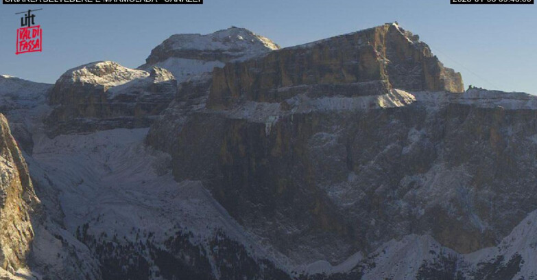 Webcam Campitello-Mazzin-Col Rodella  - Canazei - Marmolada