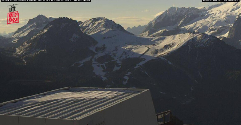 Webcam Campitello-Mazzin-Col Rodella  - Canazei - Marmolada