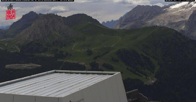 Webcam Campitello-Mazzin-Col Rodella - Canazei - Marmolada