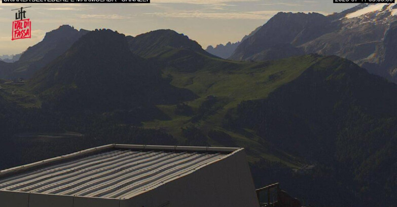 Webcam Campitello-Mazzin-Col Rodella - Canazei - Marmolada