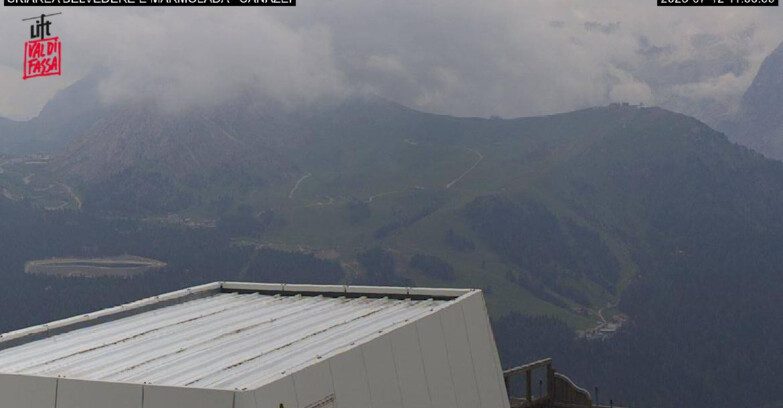 Webcam Campitello-Mazzin-Col Rodella - Canazei - Marmolada