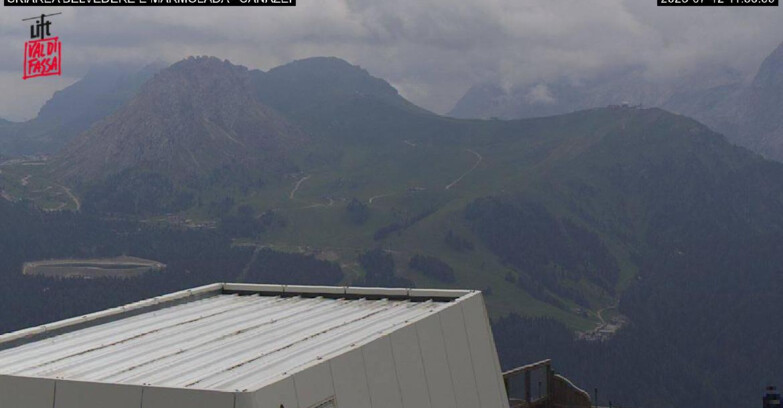 Webcam Campitello-Mazzin-Col Rodella - Canazei - Marmolada