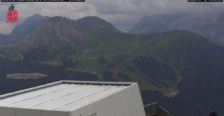 Webcam Campitello-Mazzin-Col Rodella - Canazei - Marmolada
