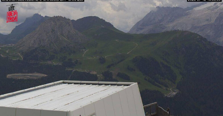 Webcam Campitello-Mazzin-Col Rodella - Canazei - Marmolada