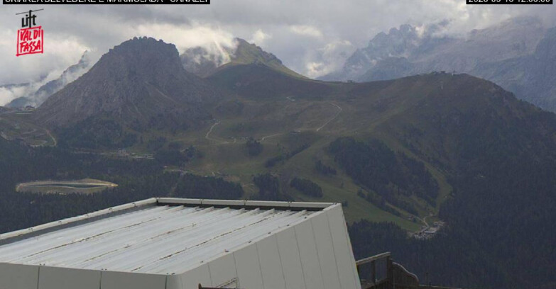Webcam Campitello-Mazzin-Col Rodella - Canazei - Marmolada