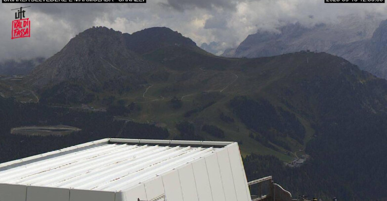 Webcam Campitello-Mazzin-Col Rodella - Canazei - Marmolada