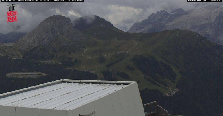Webcam Campitello-Mazzin-Col Rodella - Canazei - Marmolada