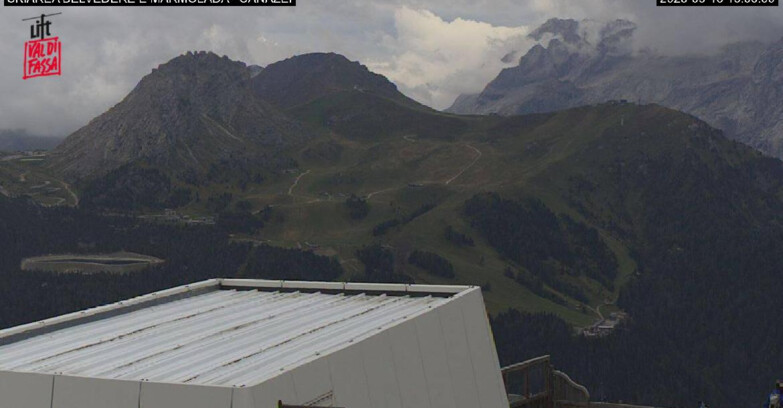 Webcam Campitello-Mazzin-Col Rodella - Canazei - Marmolada