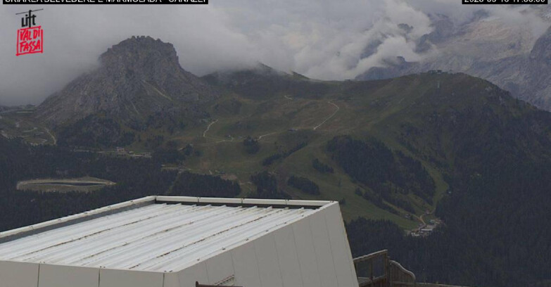 Webcam Campitello-Mazzin-Col Rodella - Canazei - Marmolada