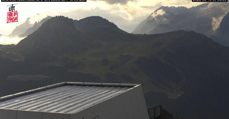 Webcam Campitello-Mazzin-Col Rodella - Canazei - Marmolada