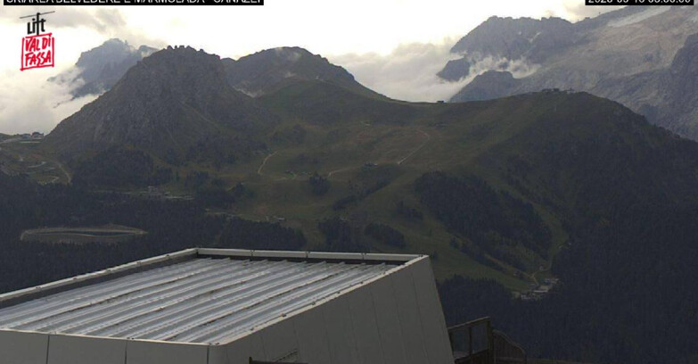 Webcam Campitello-Mazzin-Col Rodella - Canazei - Marmolada