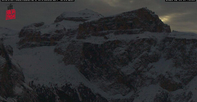Webcam Campitello-Mazzin-Col Rodella - Canazei - Marmolada