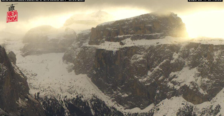 Webcam Campitello-Mazzin-Col Rodella - Canazei - Marmolada