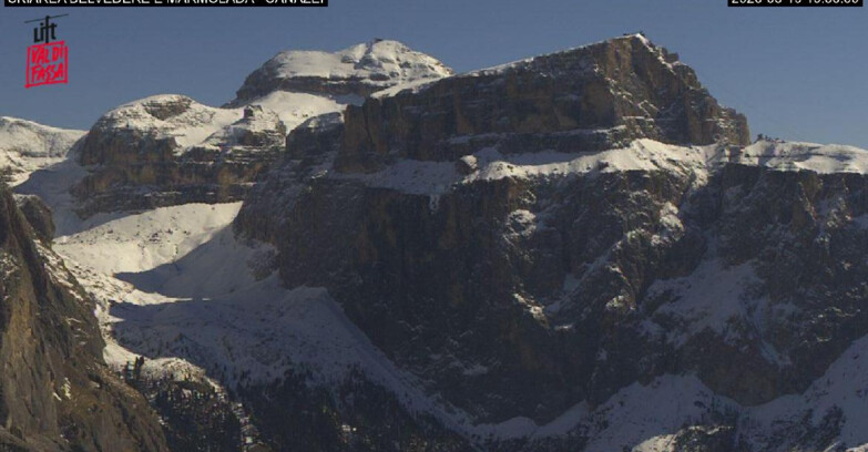 Webcam Campitello-Mazzin-Col Rodella  - Canazei - Marmolada