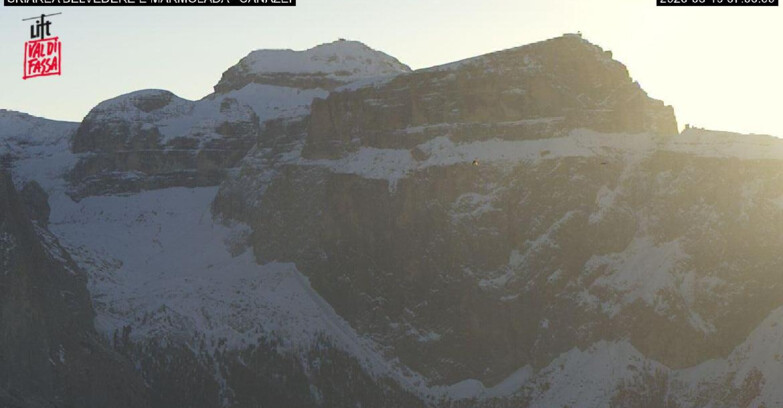 Webcam Campitello-Mazzin-Col Rodella  - Canazei - Marmolada