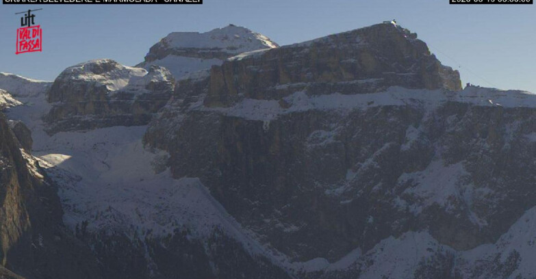 Webcam Campitello-Mazzin-Col Rodella  - Canazei - Marmolada