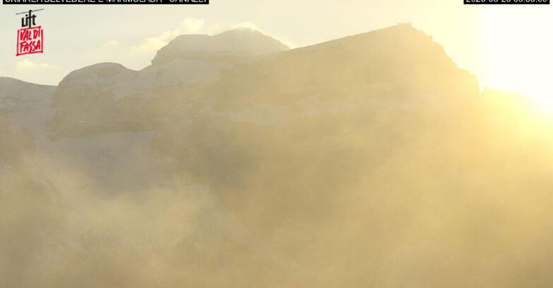 Webcam Campitello-Mazzin-Col Rodella - Canazei - Marmolada