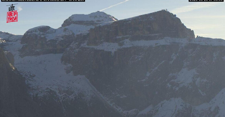 Webcam Campitello-Mazzin-Col Rodella - Canazei - Marmolada