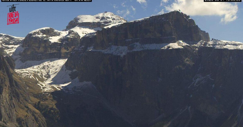 Webcam Campitello-Mazzin-Col Rodella - Canazei - Marmolada