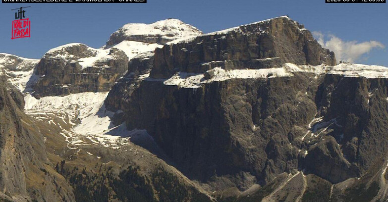 Webcam Campitello-Mazzin-Col Rodella - Canazei - Marmolada
