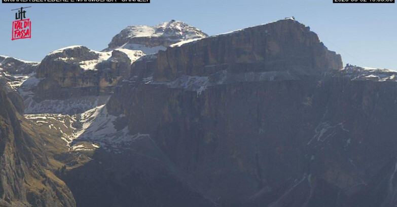 Webcam Campitello-Mazzin-Col Rodella  - Canazei - Marmolada