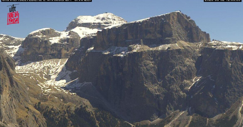 Webcam Campitello-Mazzin-Col Rodella  - Canazei - Marmolada