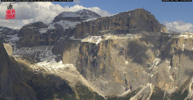 Webcam Campitello-Mazzin-Col Rodella  - Canazei - Marmolada