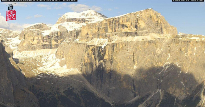 Webcam Campitello-Mazzin-Col Rodella  - Canazei - Marmolada