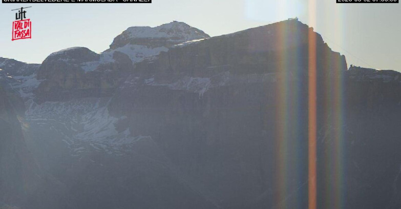 Webcam Campitello-Mazzin-Col Rodella  - Canazei - Marmolada