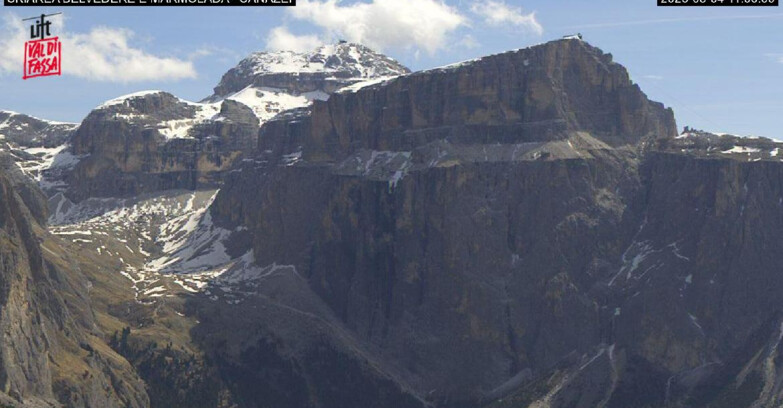 Webcam Campitello-Mazzin-Col Rodella - Canazei - Marmolada