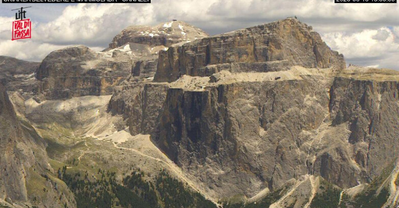 Webcam Campitello-Mazzin-Col Rodella - Canazei - Marmolada