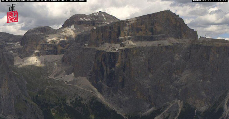 Webcam Campitello-Mazzin-Col Rodella - Canazei - Marmolada