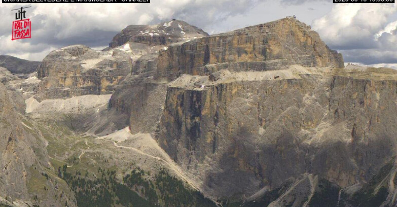 Webcam Campitello-Mazzin-Col Rodella - Canazei - Marmolada