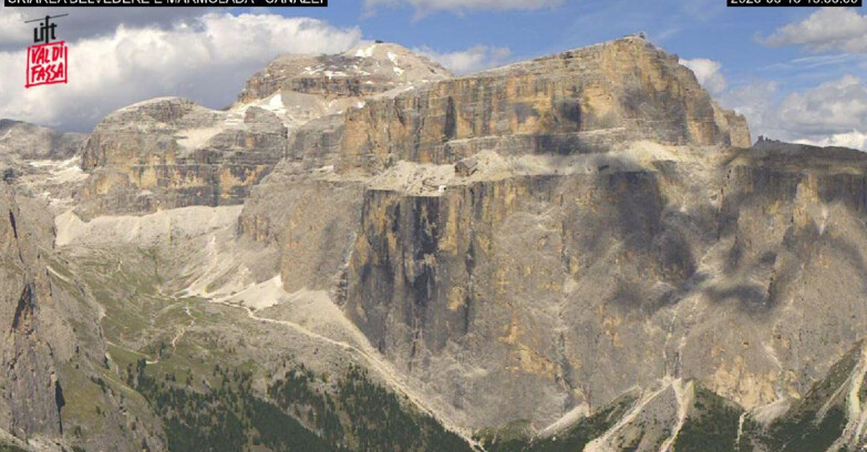 Webcam Campitello-Mazzin-Col Rodella - Canazei - Marmolada