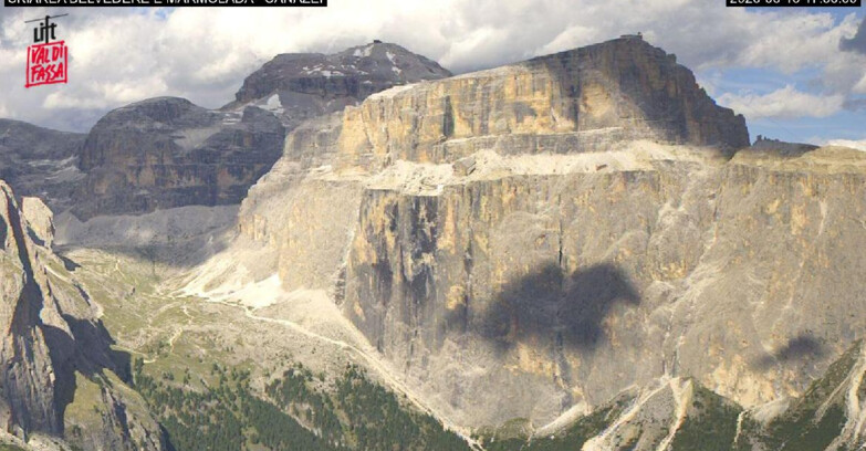 Webcam Campitello-Mazzin-Col Rodella - Canazei - Marmolada