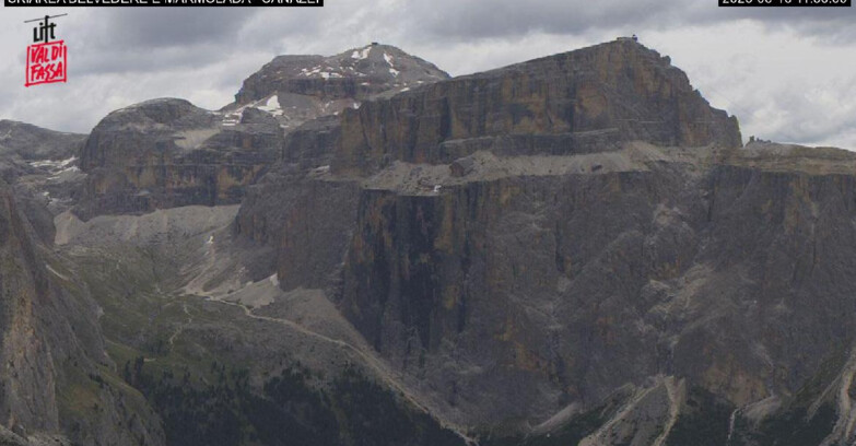 Webcam Campitello-Mazzin-Col Rodella  - Canazei - Marmolada